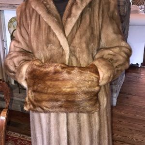 Vintage mink muff!